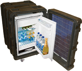 iPhone with 10 watt solar system